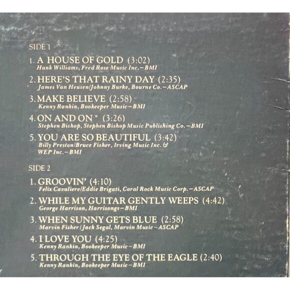 The Kenny Rankin Album Vinyl LP Jazz Pop 1977 Little David Records VG+ - Picture 6 of 6